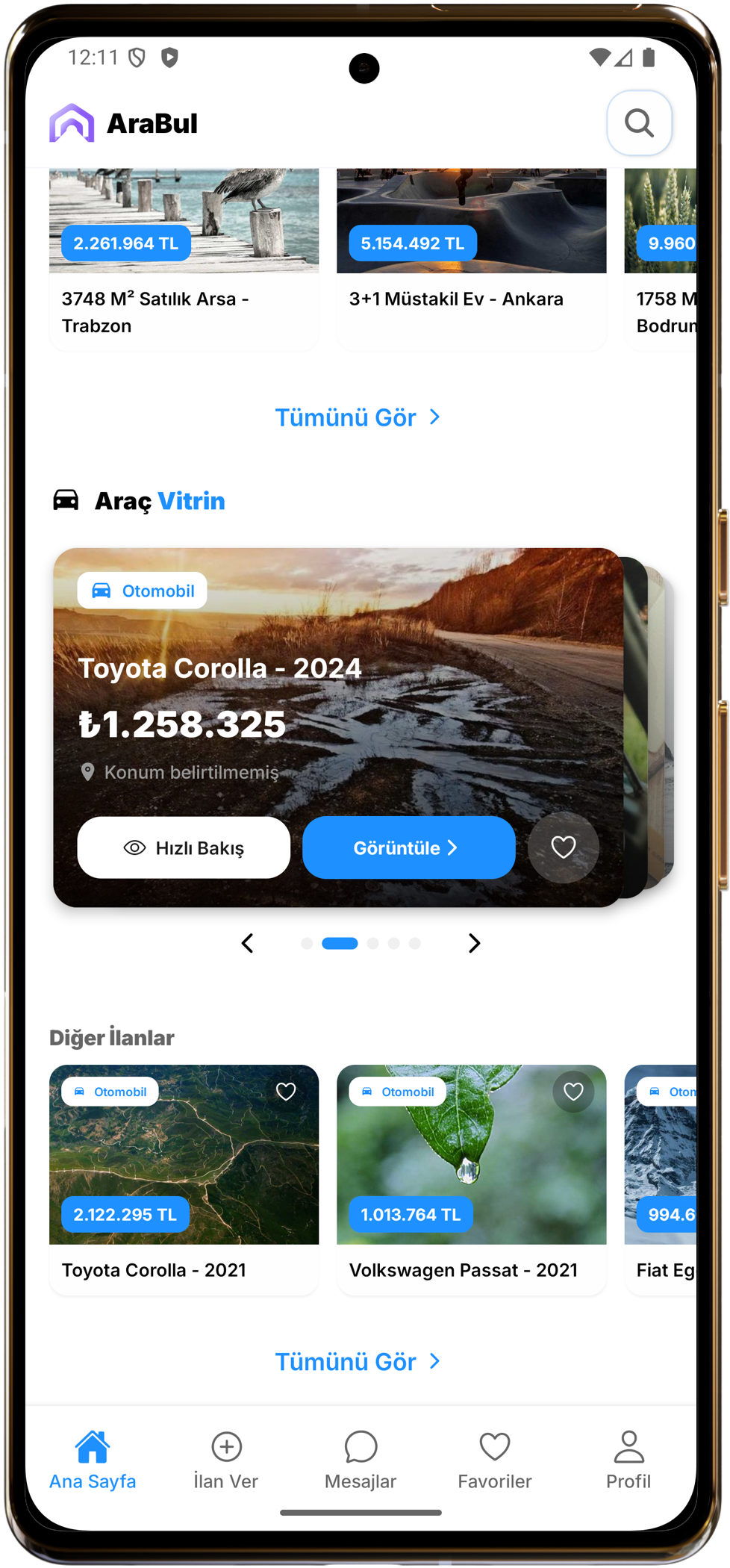 Arabul Android Uygulaması