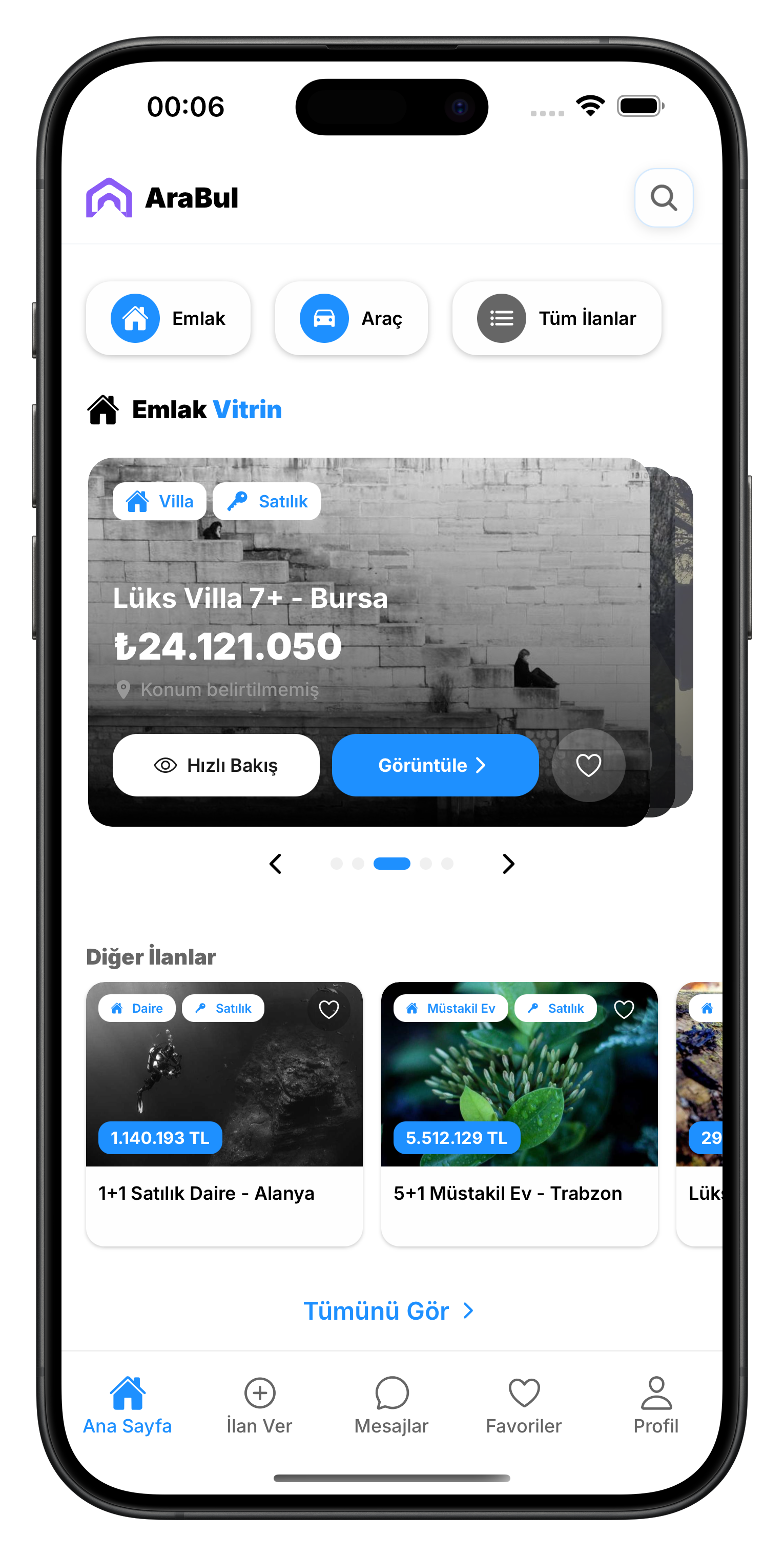 Arabul iOS Uygulaması